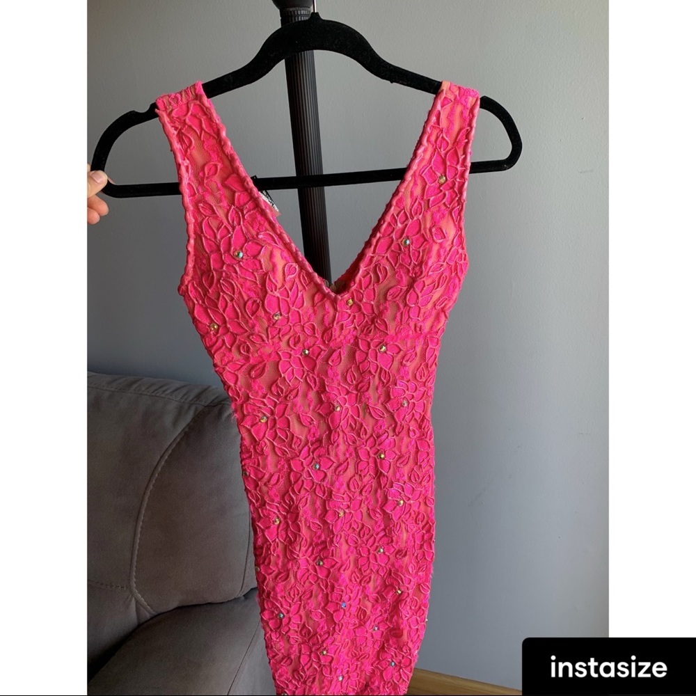New Pink Designer Dress